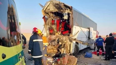أوتوبيس حادث الزعفرانة - رأس غارب